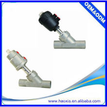 JZF Series Stainless Angle Seat Valve With Actuator